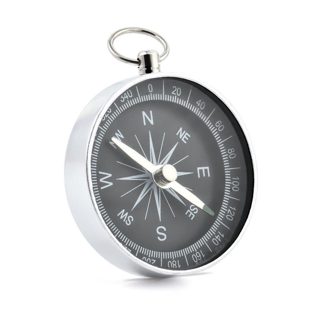 Aluminum Hiking Lightweight Wild Survival Professional Compass Navigation Tool