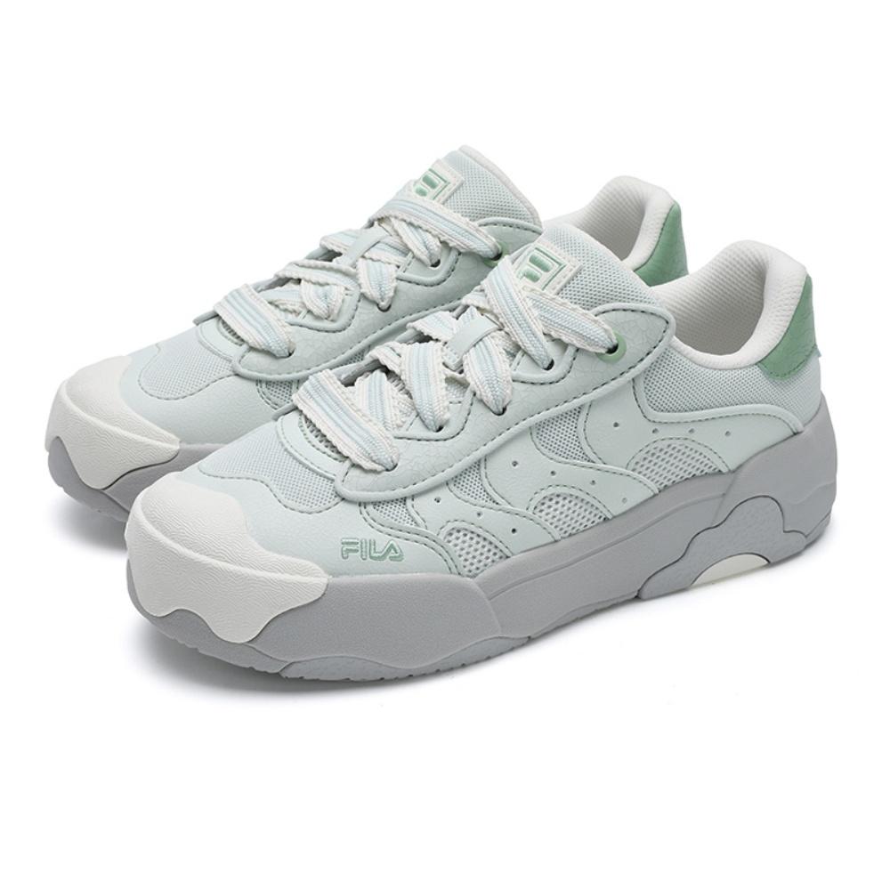 Fila Omelette Casual Shoes Fashion Comfortable Versatile Breathable Low-Top Sneakers Women sneaker Shy-Green F12W532207FBB