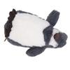 Penguin Plush Cute Soft Fluffy Stuffed Animal Plush Doll Toy for Kid Birthday 9.84in Grey