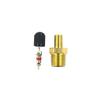 1/4 NPT 1/8 NPT M10 Air Compressor Tanks Fill Valve Anti-Corrosion Brass Schrader Valve Automobile Tire Valve Core Tire Coppe