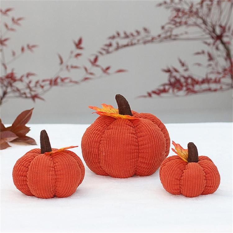 Artificial Pumpkins Decoration Fall Thanksgiving Halloween Simulation Pumpkin
