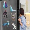 6Pcs Ice and Snow World Series Diamond Art Fridge Magnet Diamond Painting Refrigerator Magnet Diamond Painting Fridge Magnet for Adults Beginners