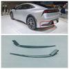 For Toyota Prius 60 Series  2024 ABS Chrome Rear Bumper Fog Light Cover Foglight Lamp Trims Sticker Car Styling Accessories