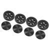 Luggage Caster Wheels Lightweight Silent Suitcase Universal Replacement Rollers Wheels Accessories