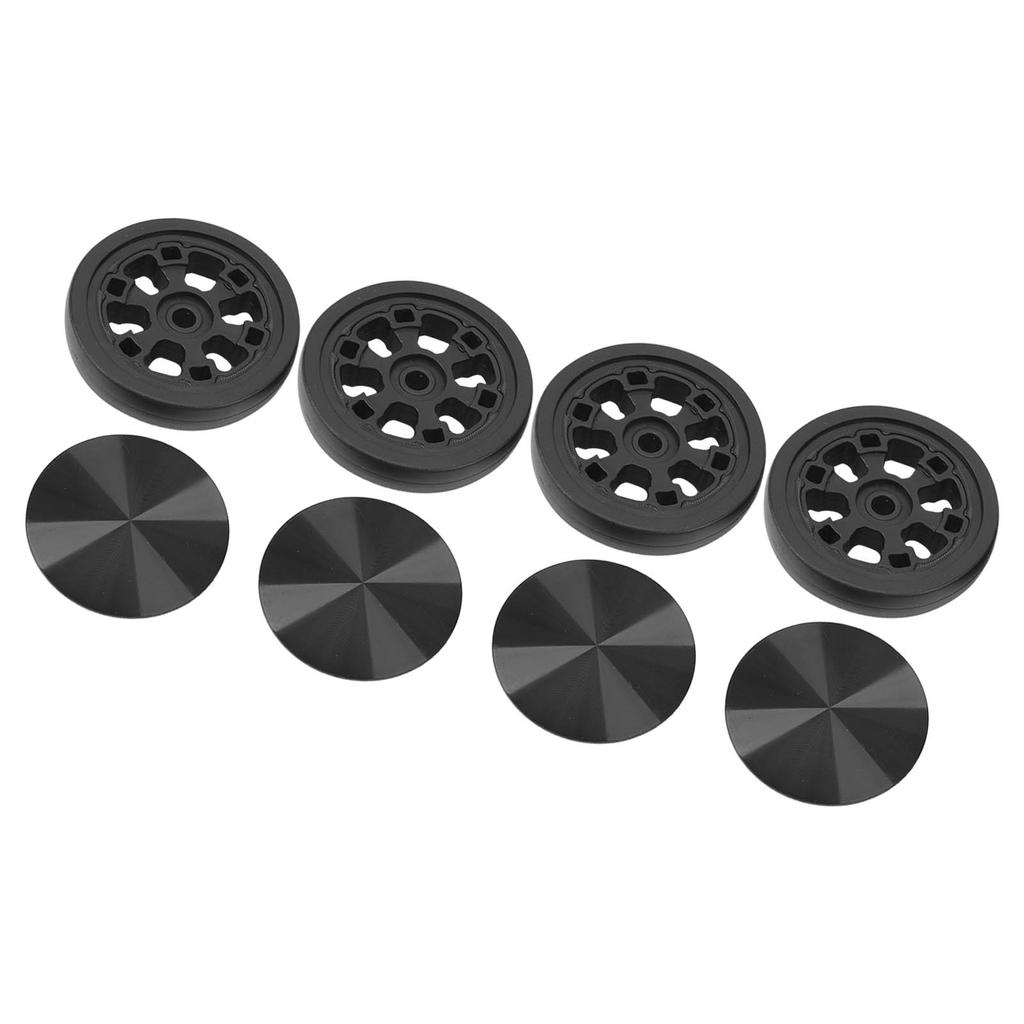 Luggage Caster Wheels Lightweight Silent Suitcase Universal Replacement Rollers Wheels Accessories