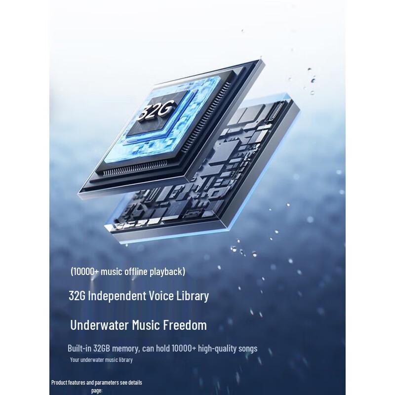 SANAG B60SPro 32GB Bone Conduction Swimming Headphones