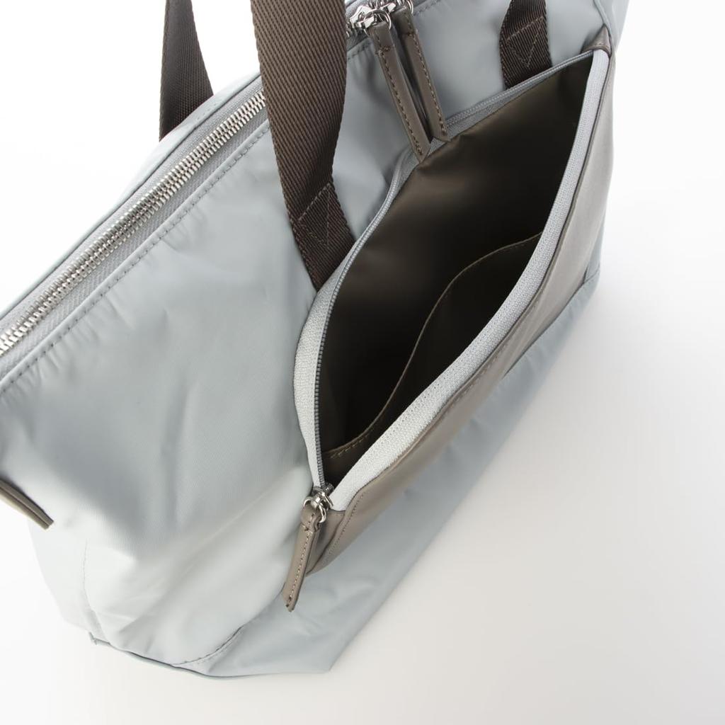 Isaac Nylon und recyceltes Leder Kombinations-Multi-Tote-Bag 2003403 LBL(62)