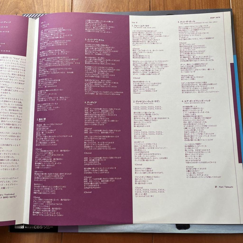 [USED] LP record Philip Bailey/Continuaion (domestic edition)