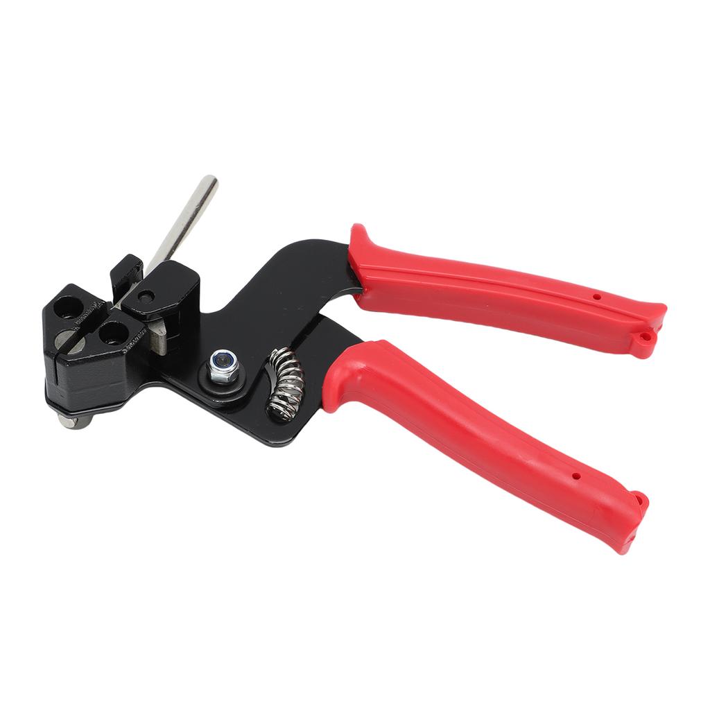 Kit de Ferramenta para Abraçadeiras de Cabo de Aço Inoxidável 304 com 100 Unidades de Abraçadeiras Ferramenta de Corte de Abraçadeiras de Cabo 11,8 Polegadas 200LBS Resistência à Tração para Cerca de Elo de Corrente Tubo de Escape