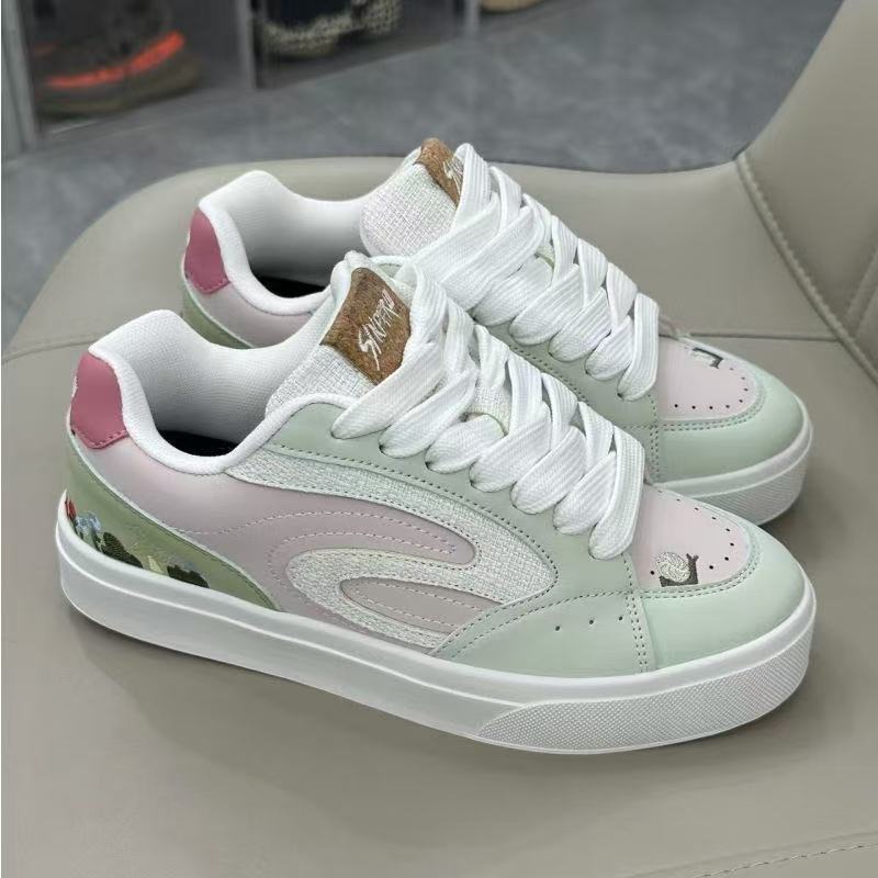 Niche color matching original campus style bread shoes ins trendy autumn new board shoes casual