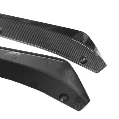 Splitter per labbro del paraurti posteriore Gonna per il mento dello spoiler per labbra del corpo delle alette del parafango laterale per auto universale