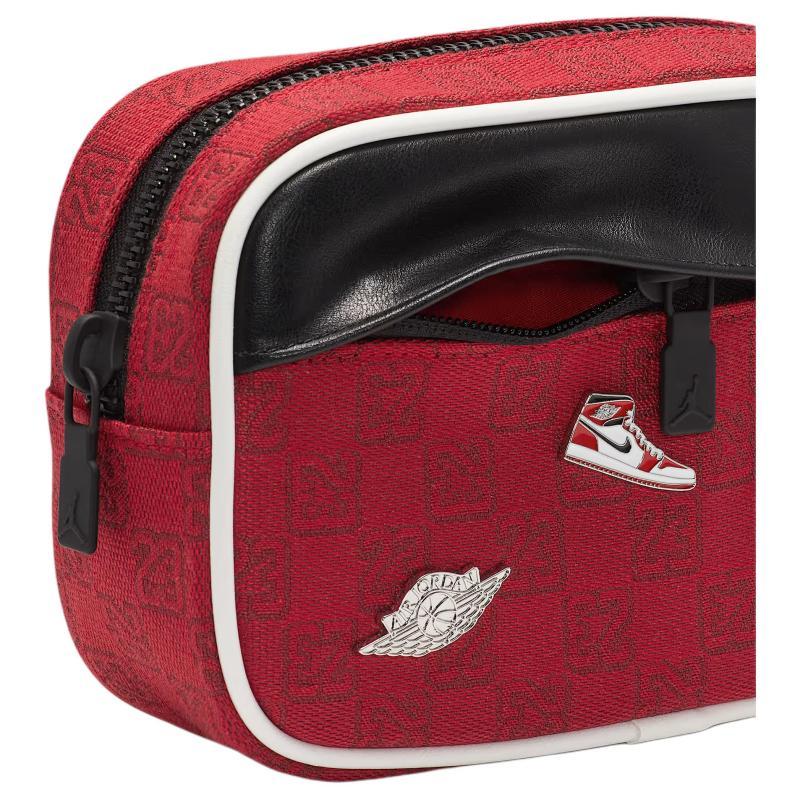 Jordan Polyester Camera Bag, Shoulder Bag, Crossbody Bag Unisex University Red Jordan HQ7569-636
