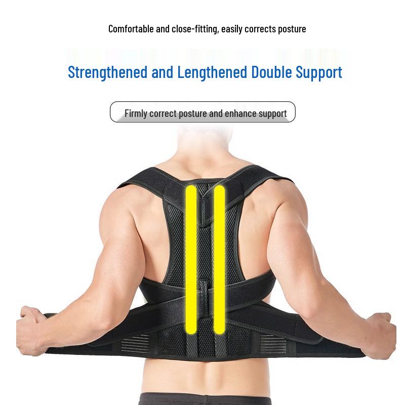 Professioneller Haltungskorrekturgürtel gegen Rundrücken und zur Unterstützung des Rückens