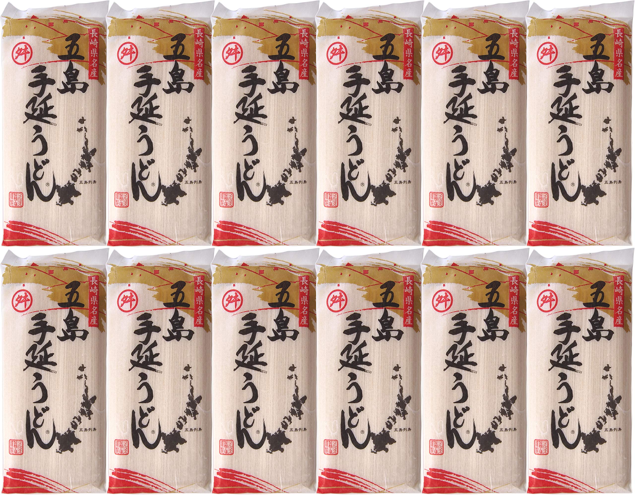 

Подарок из Кюсю: Нагасаки Гото Удон [Набор] Гото Удон ручной вытяжки с маслом камелии, 240 г х 12 пакетов (На 2-3 порции)