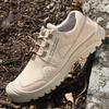 Sapatos casuais de malha respirável masculinos, mocassins confortáveis para atividades ao ar livre, sapatos baixos para homens