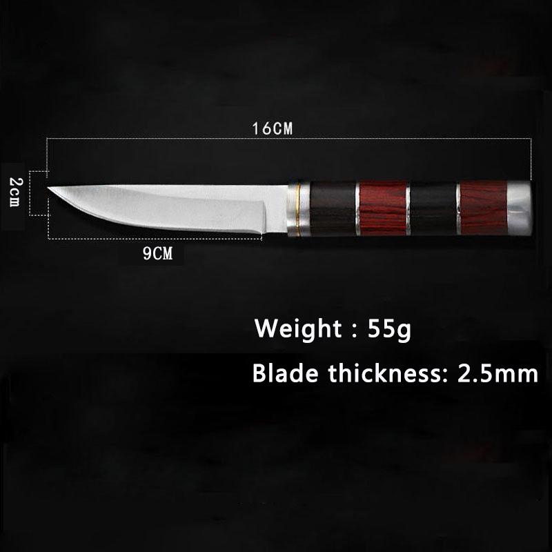 Nerezový vykosťovací nůž Kuchyňský kráječ Nůž na zeleninu a ovoce