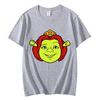 Shrek Fiona Big Face Funny Meme Tshirts High Quality Fashion Short Sleeve Tshirt Unisex Women Casual Loose 100cotton T Shirts