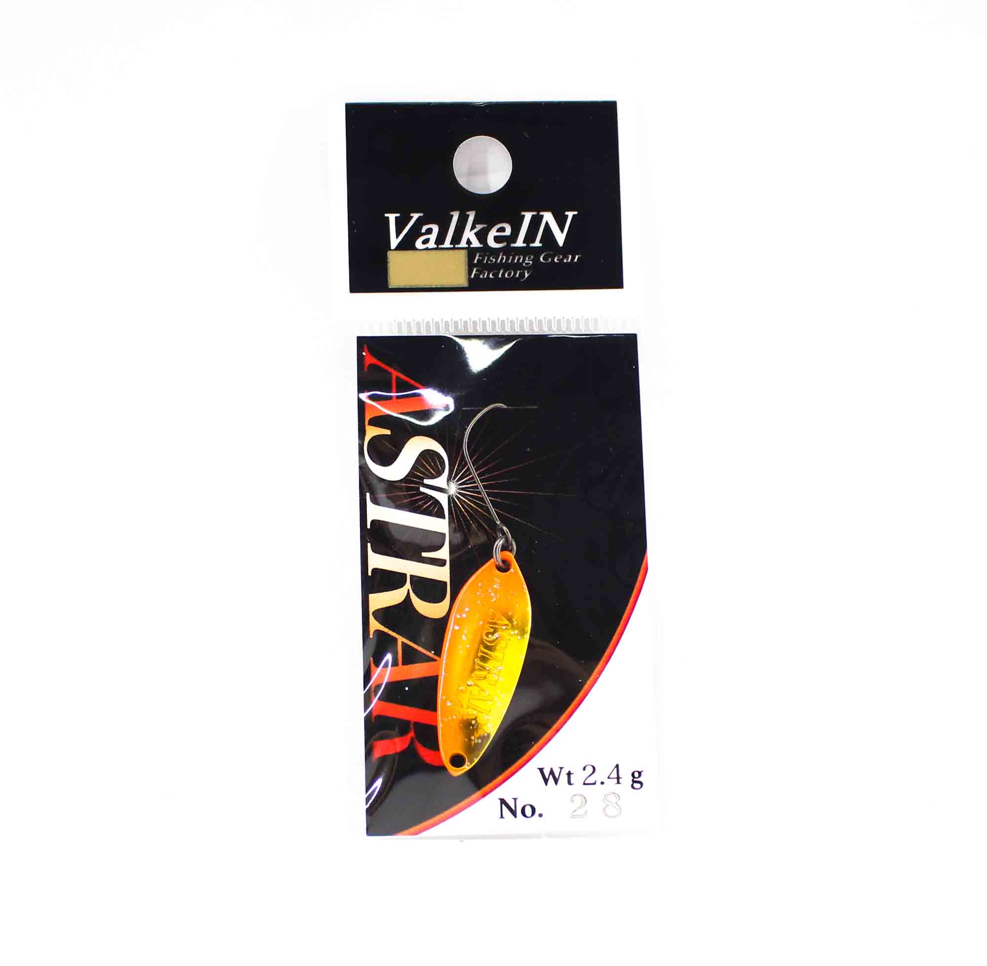 

Valkein Spoon Astrar 2.4 grams Sinking Lure No.28 (0390)