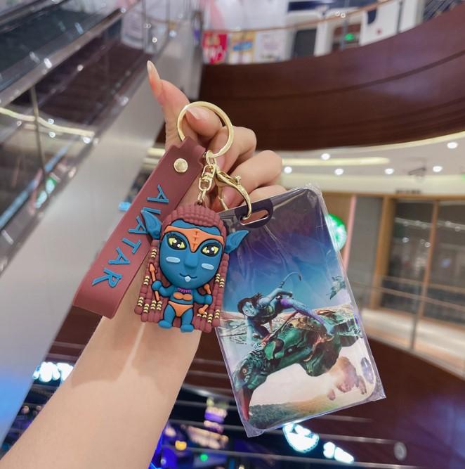 Keychain Avatar The Way Of Water Avatar Keychain The Way Of Water Neytiri Neytiri New Avatar Silicone Keychain Key Holder