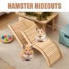 Hamster Tunnel Hamster Ladder Tunnel Playground Toy Wooden Small Animals Playpen For Pets Gerbils Hamster Hideouts