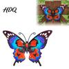 Metal Wall Hanging Art Butterfly Decor for Garden Yard Patio Large Iron Indoor Sculpture Outdoor Fence Farmhouse Decorations