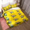 Juego de Ropa de Cama de Dibujos Animados Dog Man Impreso en 3D para Niños Niñas Funda Nórdica Funda de Almohada Incluida Tamaños Individual Doble Twin Queen King Full