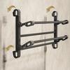 Door Mounted Shoe Storage Rack Wall Mounted Shoe Storage Shelf New Slippers Drying Rack  Bathroom