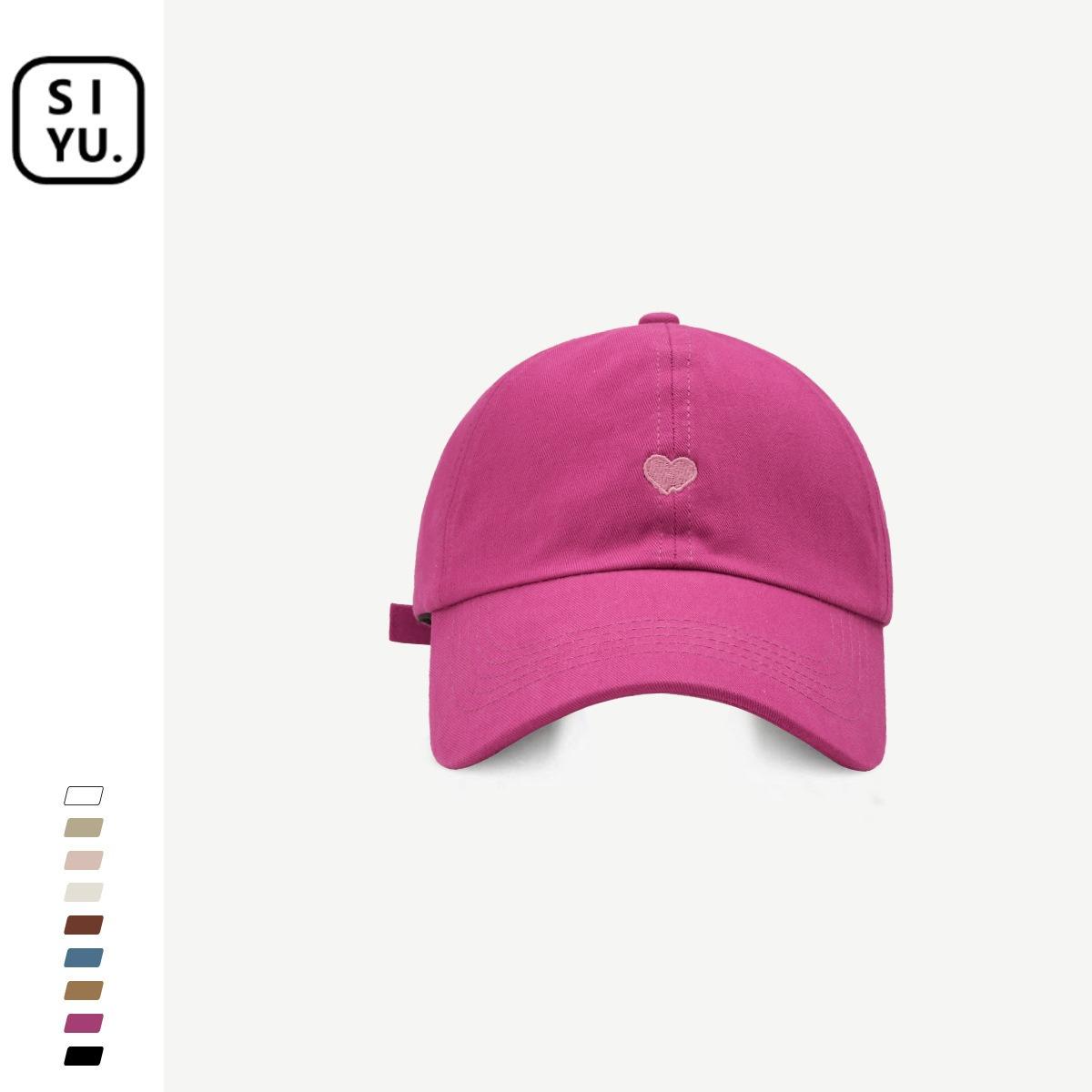 

Дышащая бейсболка с открытым верхом для молодежи с рисунком в виде сердца и букв, солнцезащитный козырек, полиэстер, можно стирать в стиральной машине, повседневный головной убор 48-54