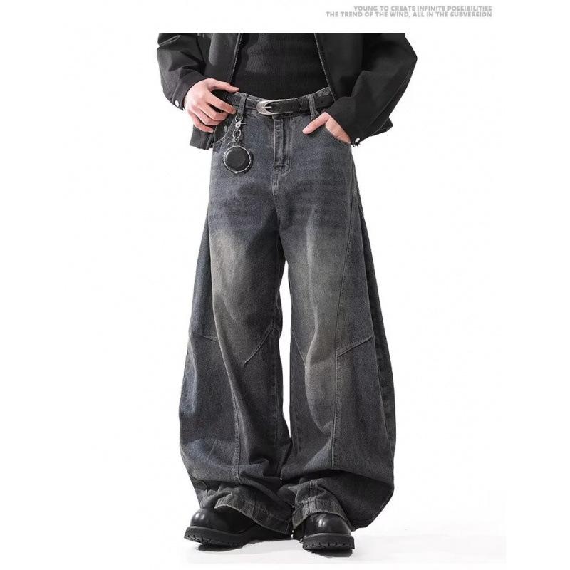JYL Women s Straight Jeans Cross-Border Plus-Size American Vibe High-Waist Denim XL бездна
