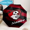 Custom Name Umbrella AFC Football Crest Umbrella 8-Frame for Travel, Camping, Casual Lightweight Portable, Essential for Family Gifts