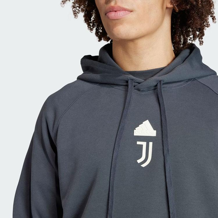 Adidas Juventus Lifestyler Hoodie Men Hoodies Dark-Blue Gray IT9692