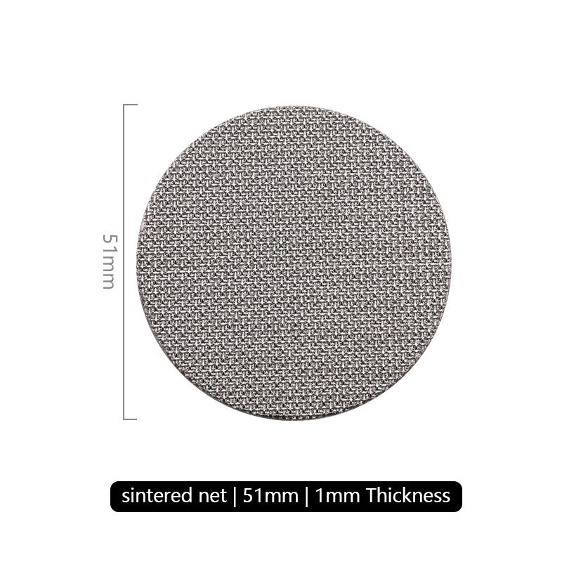 Coffee Puck Screen 316 Stainless Steel 51/53.5/58.5mm Screen Metal Coffee Espresso Reusable Filter for Portafilter Tool Barista