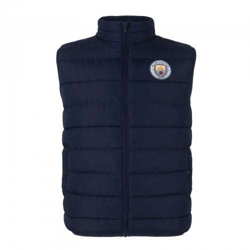 Manchester City FC Boys Padded Gilet