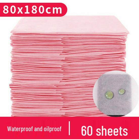 Waterproof Disposable Non-woven Bed Sheets with Face Hole for Beauty Salon Massage