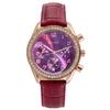 Orologio da Donna Multifunzionale Tre Contatori con Calendario Quarzo Quadrante Grande Strass Orologio Moda per Donna