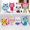 9 neue Stile Puppenhaus Plüschtier Mercat Cartoon Stofftiere Meerjungfrau Katze Plüschtier Puppe Kinder Geburtstag Weihnachten Geschenke