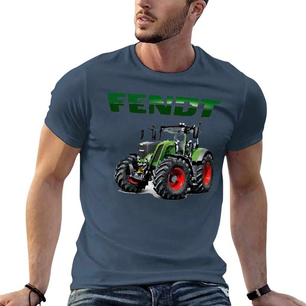 Fendt German Tractors TShirt Cotton T Shirts High Quality T Shirts for Man Slim Fit TShirt