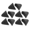 5 Pairs Pointed Shoe Filler Insert PU Foam Thick Soft Toe Cushion Fillers Half Size Shoe Filler For