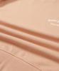 SNOWPEAK APPAREL Women'S Lettering Semi-Crop Sweatshirt (S24Fwfht63) Peach