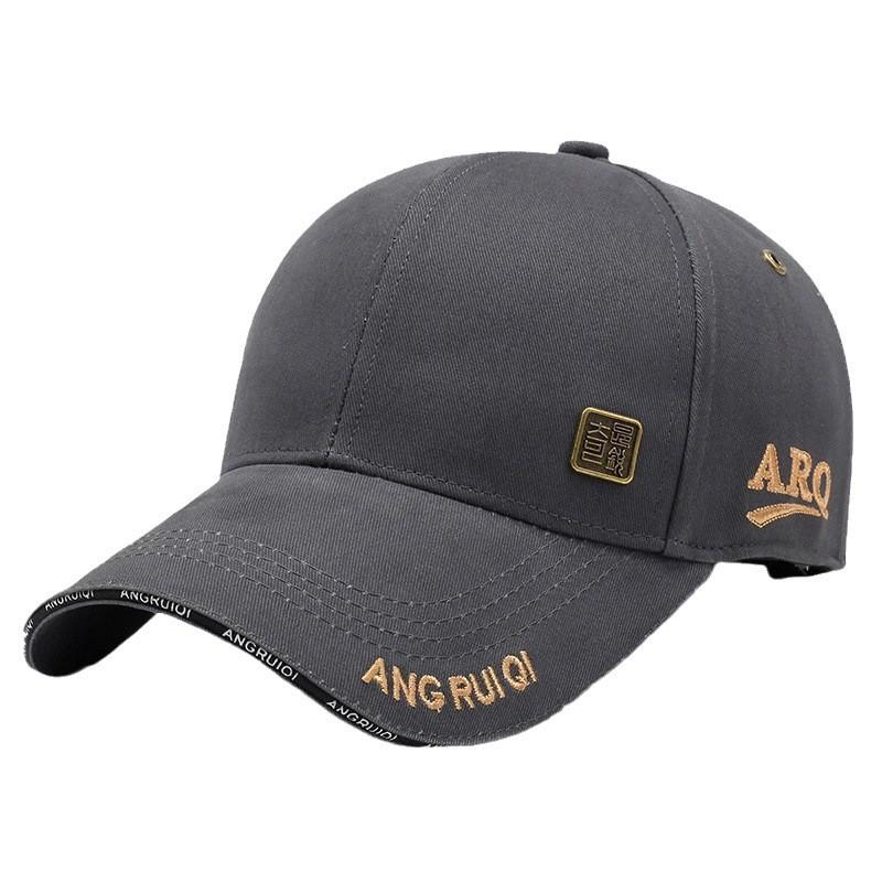 Embroidery Letter Aro Baseball Hat Sun Protection Adjustable Peaked Gift Cap