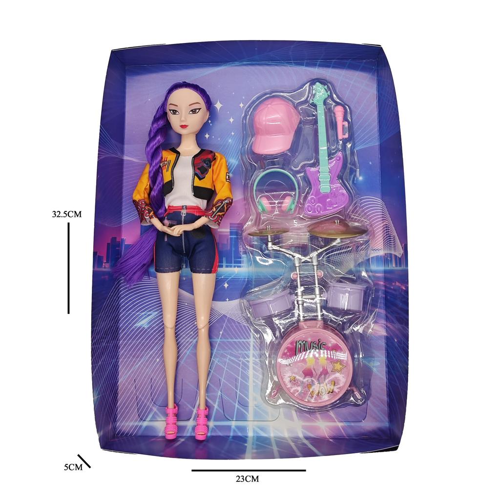 New K-POP Girl Group Doll, Witch Hunter Girl Group Music Accessory Set
