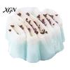 Kids Stress Relief Toy Simulated Food Squeeze Anxiety Stretchy Rice Cake Triangle Cheese Portable Fake Decompression Tools Skin-friendly