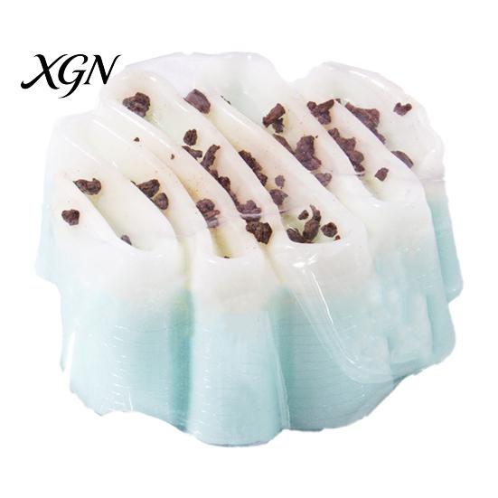 Kids Stress Relief Toy Simulated Food Squeeze Anxiety Stretchy Rice Cake Triangle Cheese Portable Fake Decompression Tools Skin-friendly
