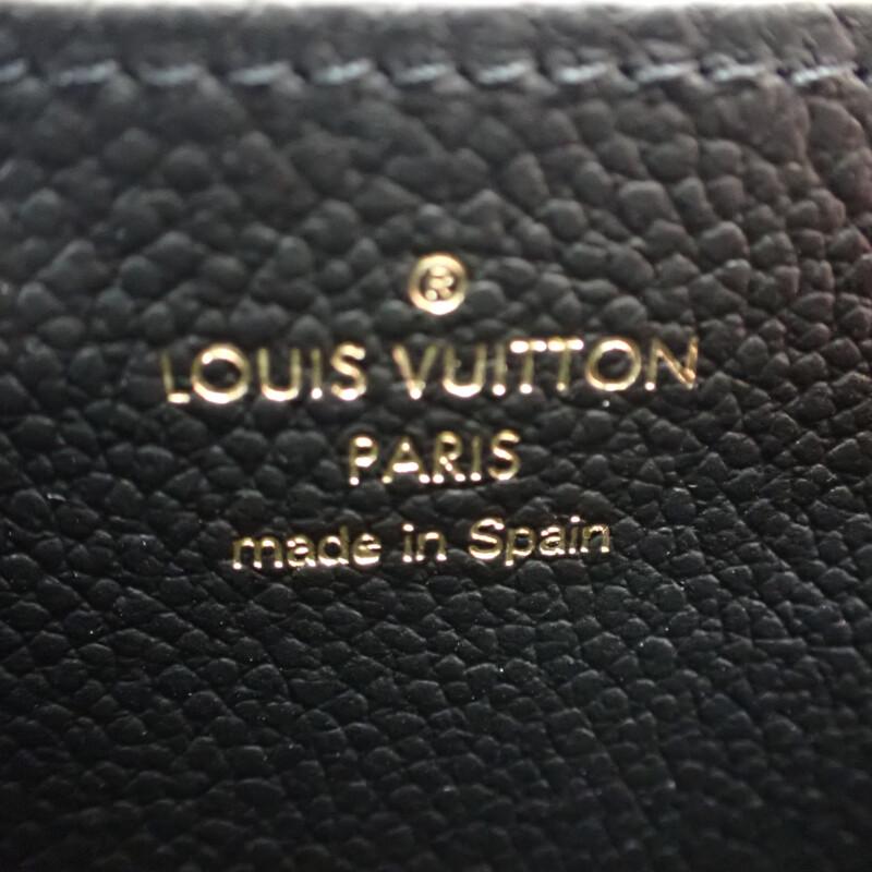 LOUIS VUITTON M61864 Purse black Monogram Ann Platt Women