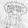 Beavis & Butthead Unisex Adult Couch Logo T-Shirt