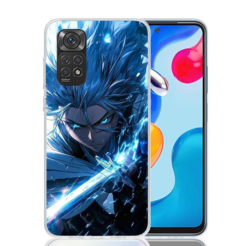 Hitsugaya Toushirou Bleach Phone Case For Xiaomi Redmi Note 15 14 13 12S 12 Pro Plus 11S 11E 11 11T 10S 10 Art Soft Pattern Cove