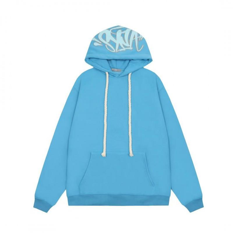 Completo da uomo Streetwear con felpa e pantaloni jogger, casual, vestibilità larga, in cotone, tuta sportiva