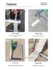 Agricultural Water Hose Reel and Storage Rack for Irrigation Pipe and Drip Tape