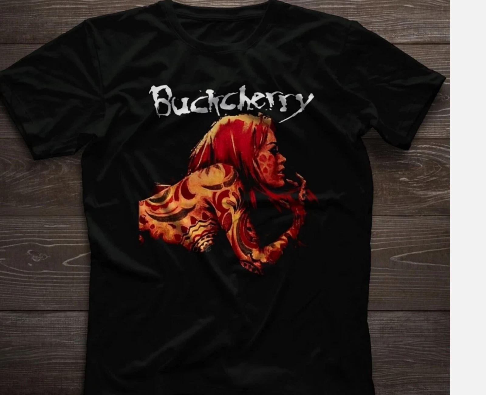 2005 Buckcherry Album T-shirt Black Short Sleeve All Sizes 4XL