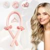 Foam Heatless Curling Rod, Diadem Ribbon , Silk Hair Curlers Set of 4 Pieces,  Soft Sleeping Curler for Woman, Styling Tool